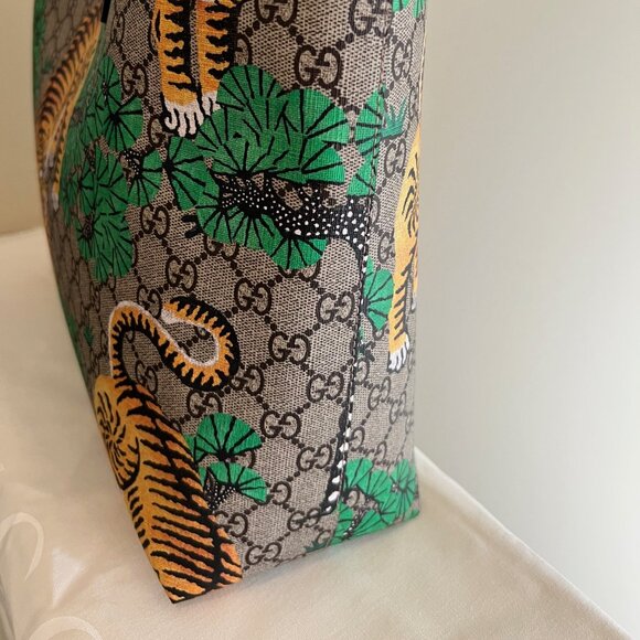 GUCCI BENGAL GG Supreme Tote (NWOT) - Picture 5 of 13